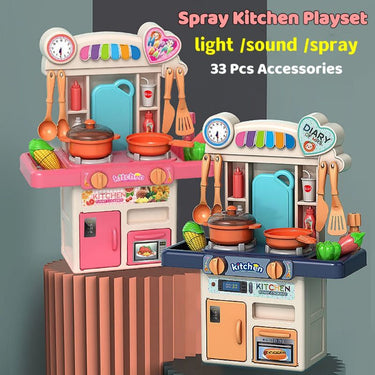 MINI SPRAYING KITCHEN SET - 33PCS